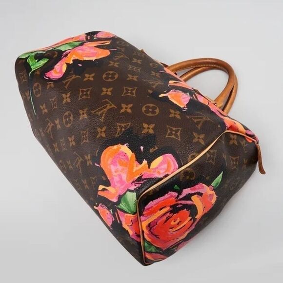 EXTREMELY RARE Louis Vuitton Roses Stephen Sprouse Monogram Speedy 30 - Picture 3 of 7